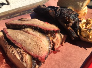 SMOKED barbecue at La Barbecue. (Photo by Gus Jarvis)
